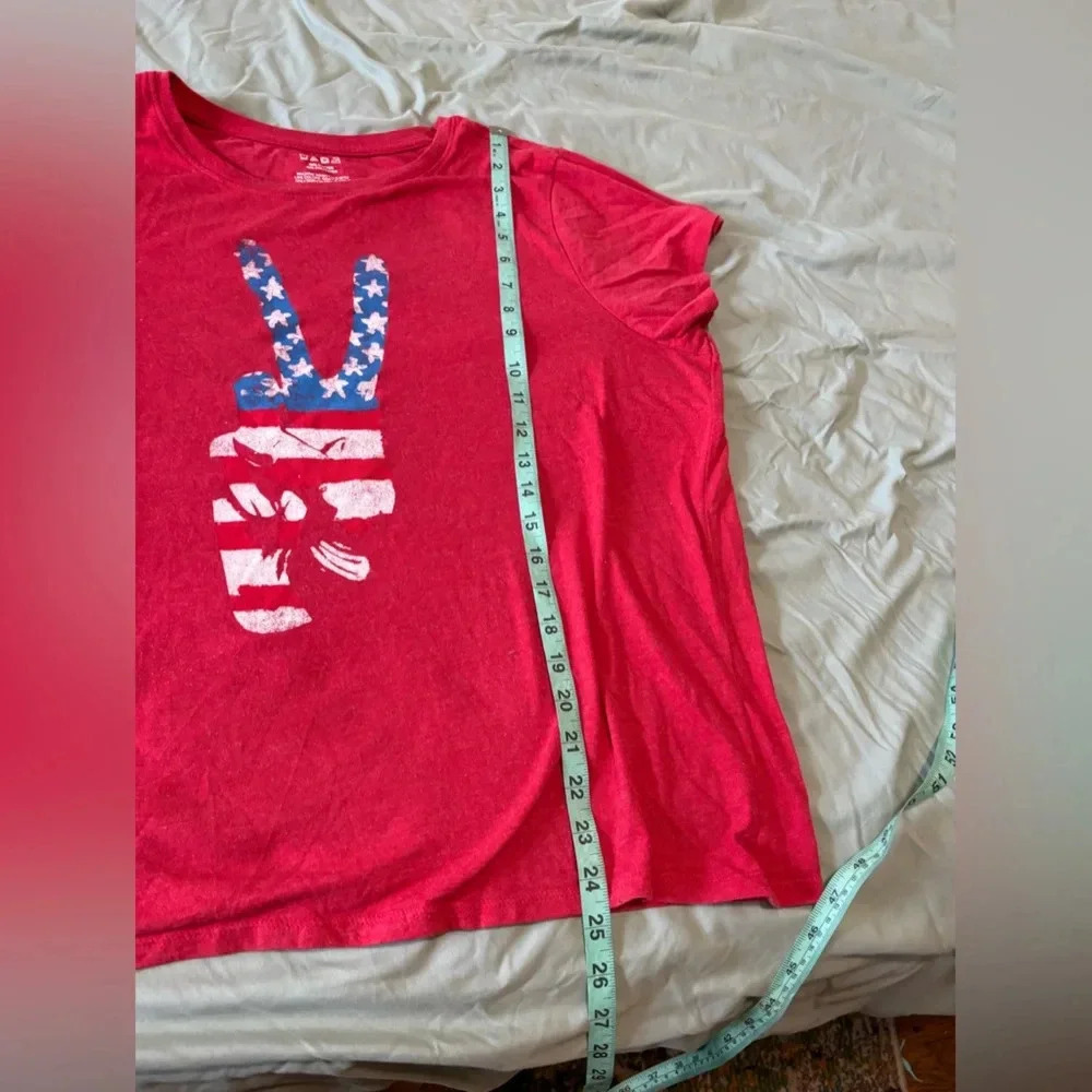 American peace sign sleeveless 2XL - Picture 4 of 9